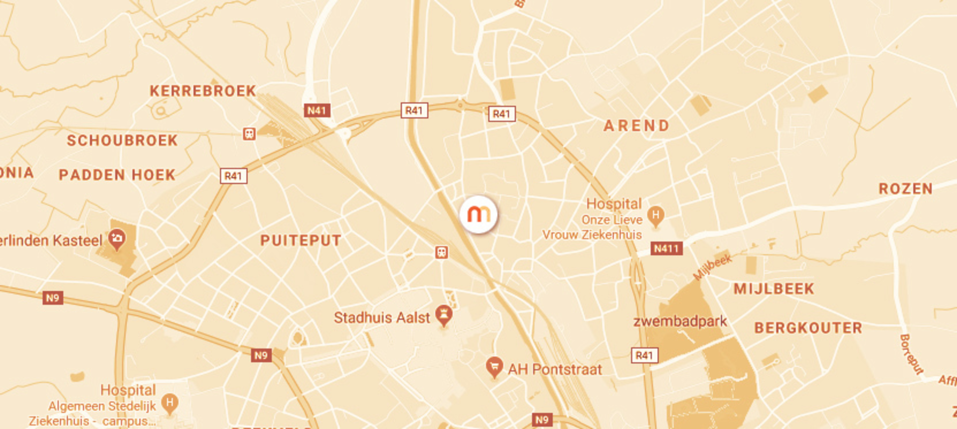 map location of the multiminds office